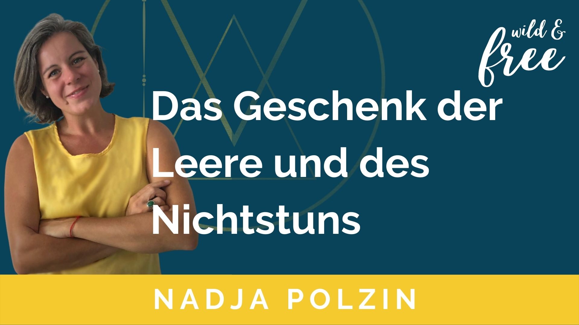 Das Geschenk der Leere und des Nichtstuns